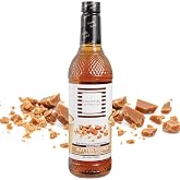 Sugar Free Coffee Syrup, Butter Toffee Flavor Drink Mix 25.4 Fl Oz (Pack of 1), Sugar Free Caramel Syrup, Zero Calorie Flavoring for Lattes, Shakes, Food, Snacks &amp; More, Gluten Free