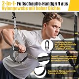COFOF Suspension Trainer Set with Door Anchor, Full Body Home Workout view 4