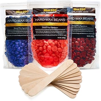 Amazon Com Hard Wax Kit Wax Beans Hair Removal For Women And