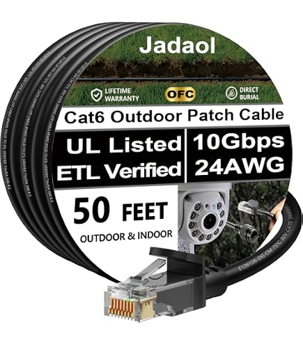 Cavo Ethernet CAT6 da 50 cm - LSZH (Low Smoke Zero Halogen) - 10