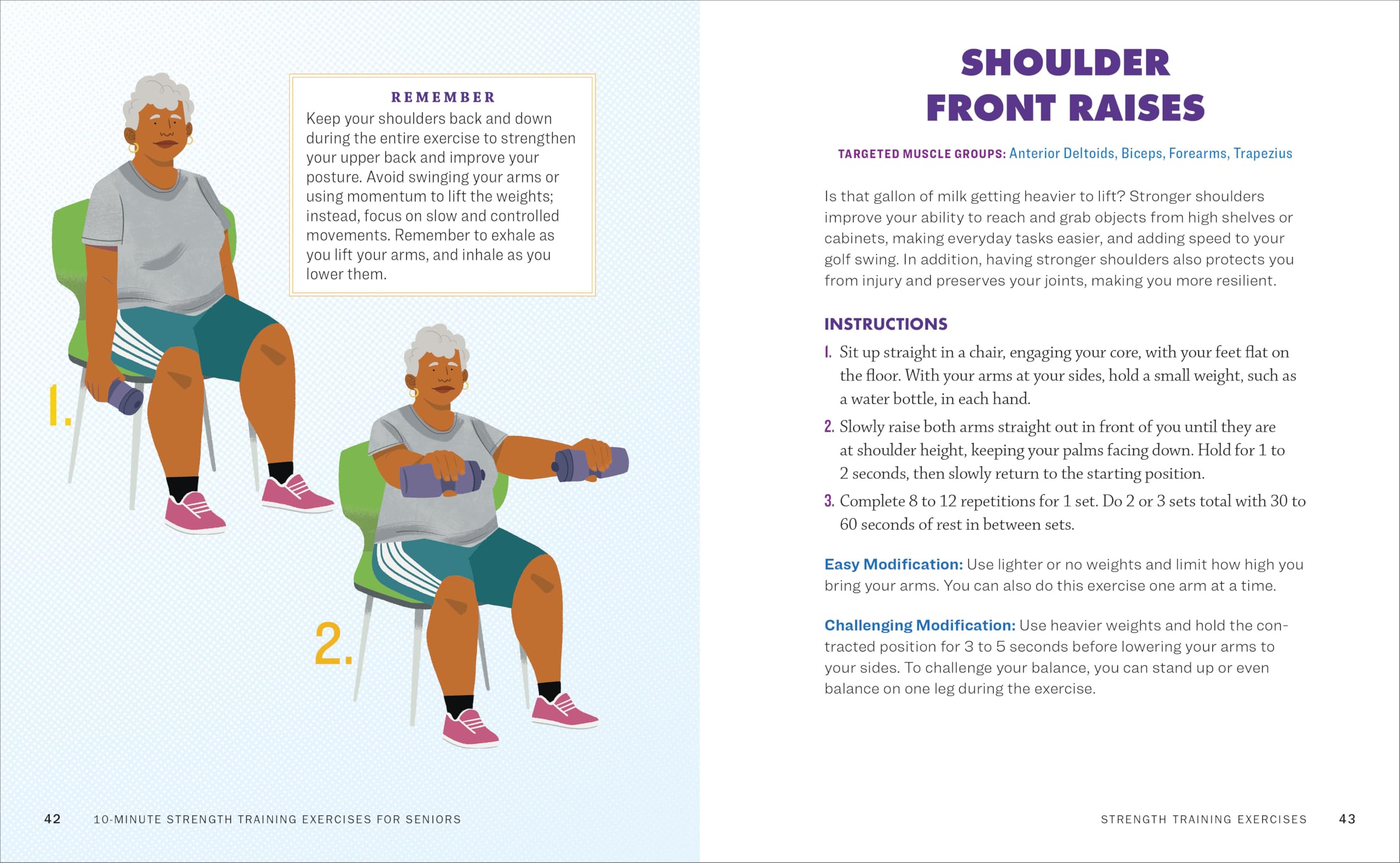 10-Minute Strength Training Exercises for Seniors: Exercises and Routines to Build Muscle, Balance, and Stamina