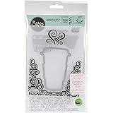 Sizzix, Multi Color, Impresslits Dies and Embossing Folder Set 662277, Thanks A Latte, 5 Pack, One Size