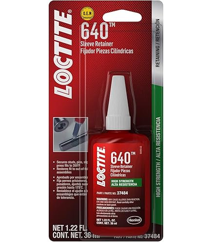 Loctite 37424 Retaining Solvent #640 6ml for sale online