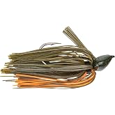 Strike King Denny Brauer Structure Jig Fishing Lure, Special Owner 2X Strong Cutting Point Hook