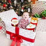 YAAVAAW 8 Inch Cute Christmas Reindeer Plush Pillow Toy Kawaii Soft Doll view 5