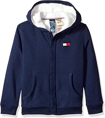tommy hilfiger fur lined hoodie