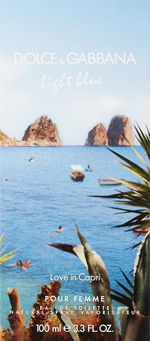 dolce gabbana light blue love in capri