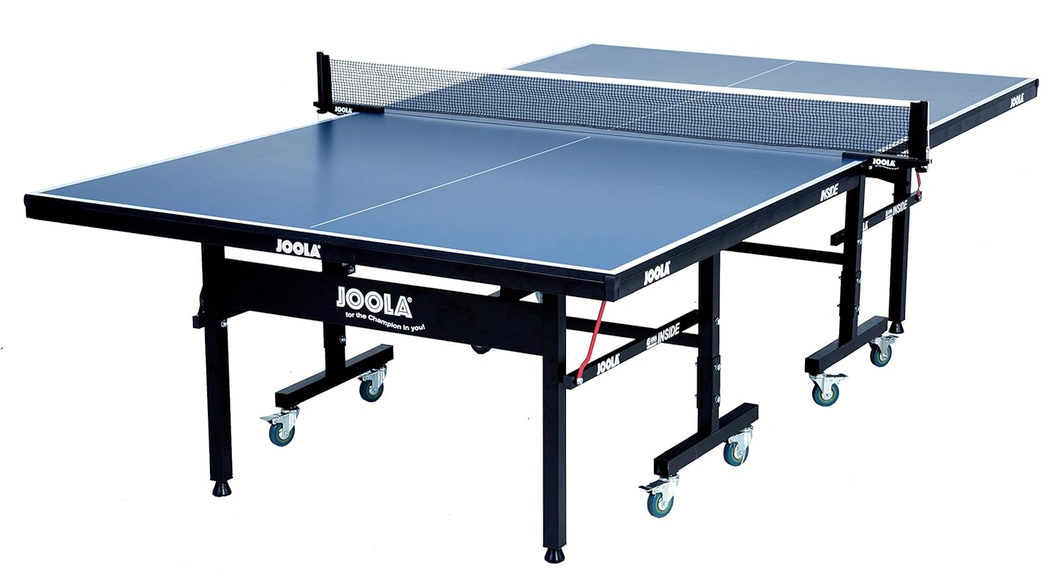 JOOLA Inside Table Tennis Table with Net Set Features Quick 10Min