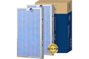 Genuine Membrane Solutions MSA3/MSA3S Original Air Purifier Filter Replacement, Upgraded 3-in-1 H13 True HEPA Filter with OdallerPure Technology, 2 Pack