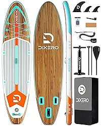 Dixero Inflatable Stand Up Paddle Board with SUP