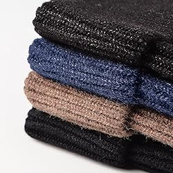 Winter Beanie Hats for Men Outdoor Stretchy Knit