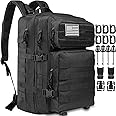 Createy 45L Military Tactical Backpack Large 3 Day Assault Pack Molle Bag Rucksack Bug Out Bag for Camping Hunting Hiking