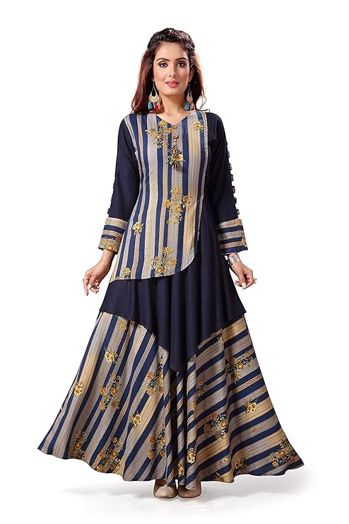 Women's Long Rayon Kurta