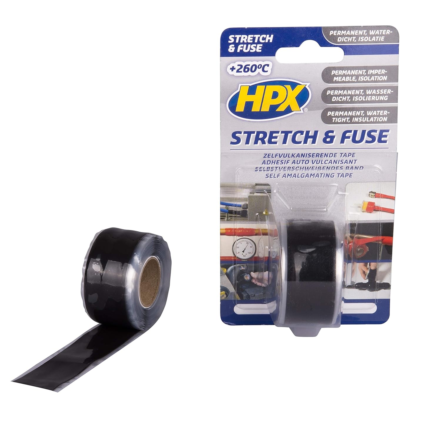 HPX SZ2503 Stretch & Fuse Electrical Insulation Tape Amazon.co.uk DIY