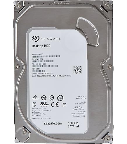 Seagate ST1000VN000（3.5インチ HDD 1TB） Seagate 1CT162-500 - 1TB 5.9K RPM SATA 3.5