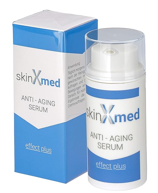 SKINXMED Anti-Aging Serum | Lifting-Booster gegen Falten und für straffe u. glatte Haut | Gel für Gesicht, Hals und Dekollete