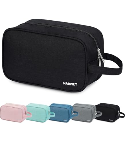 Amazon.com: bulk buys Water Resistant Travel Toiletry Organizer Bag -  colors may vary : Beauty & Personal Care