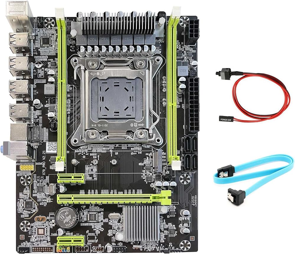 Lodokdre X79 Pro+ Motherboard LGA2011 DDR3 NVME E5-2660 2670 2680 CPU Support