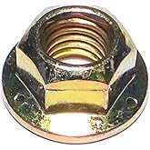 Hard-to-Find Fastener 014973271817 Grade 8 Hex Flange Lock Nuts, 3/8-16, Piece-100