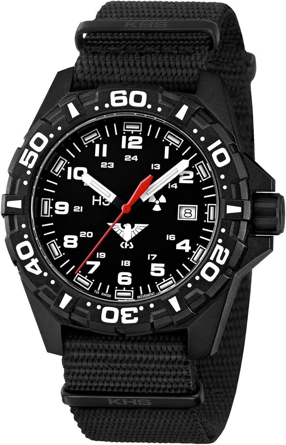 KHS Tactical Mens Watch Reaper KHS.RE.NB