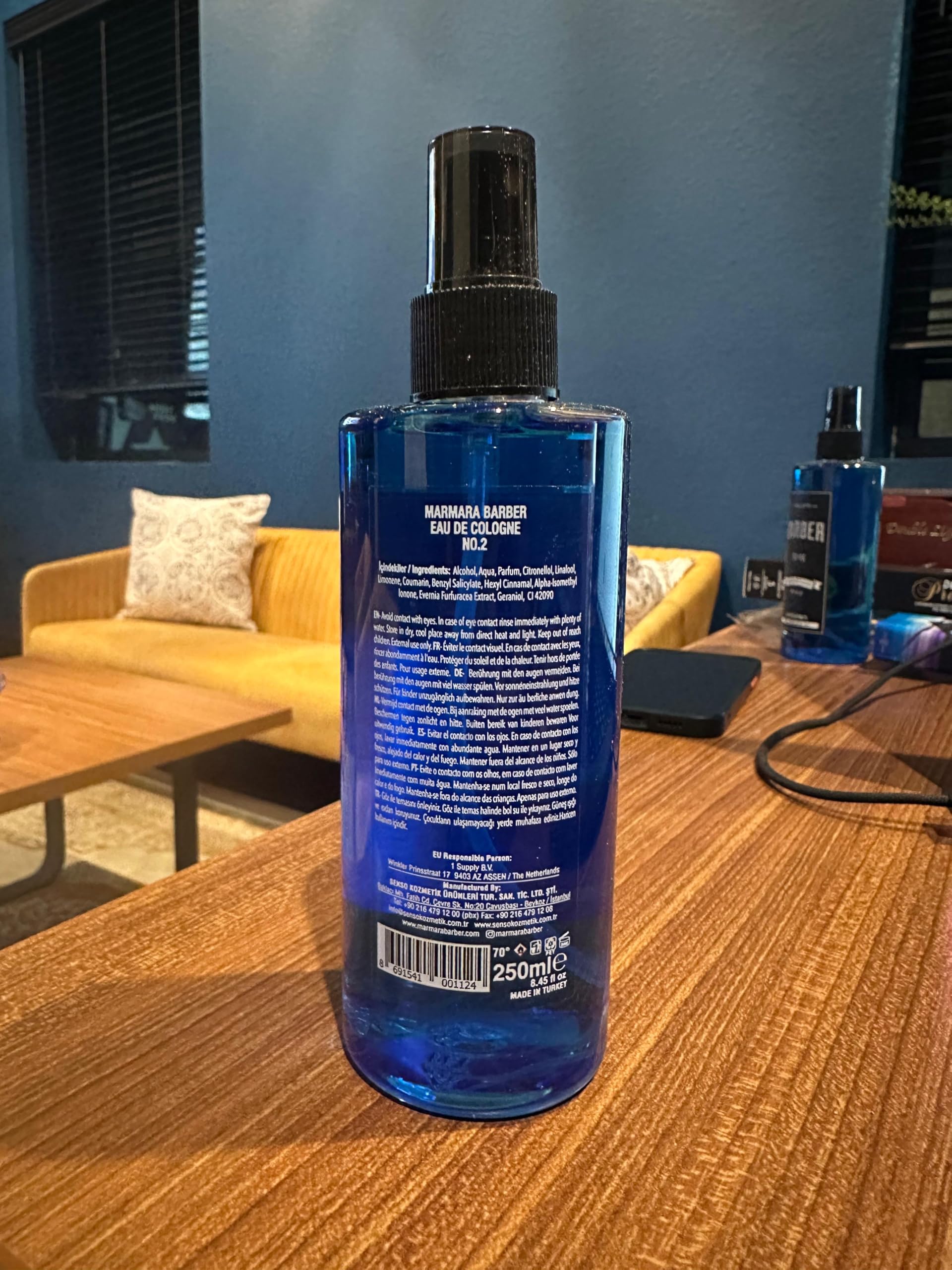 Marmara Barber After Shave Eau de Cologne - 250ml No2