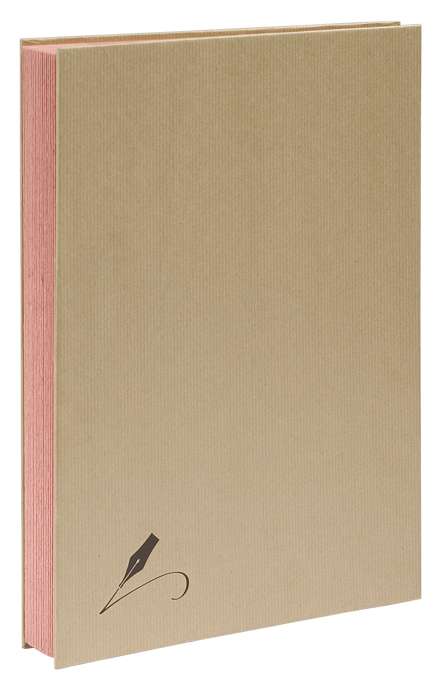 Exacompta - Ref 22209E - Forever Collection - Signature Book - 24 x 32cm in Size, Suitable for A4 or Folded A3 Documents, 20 Compartments, 300gsm - Kraft Brown