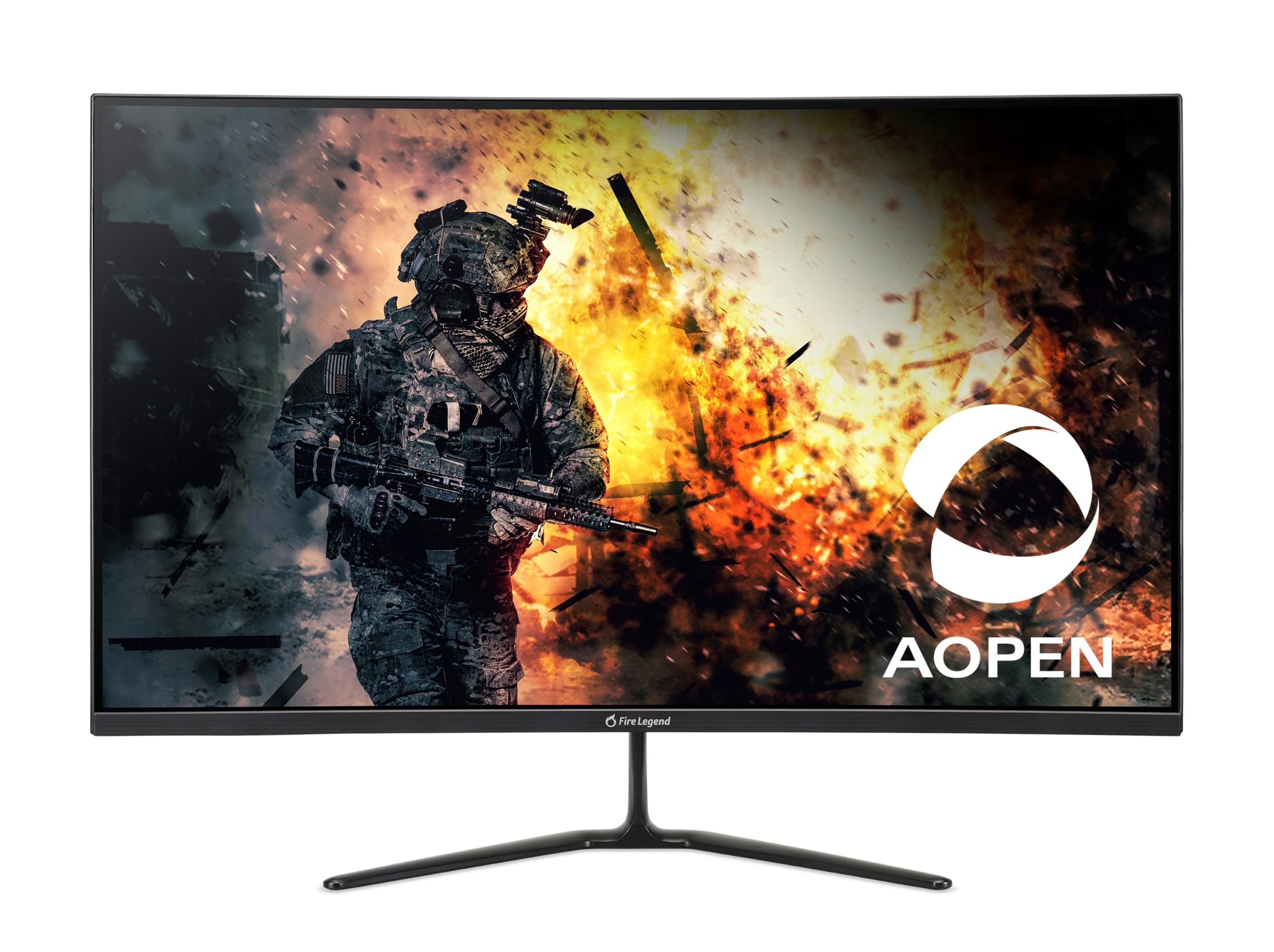 View 1 of ***PARTIAL SET - PRICE ADJUSTED***
AOPEN by Acer 32HC5QR S3biipx 31.5" Full HD 1920 x 1080 16:9 Curved Gaming Monitor | AMD FreeSync Premium | 180Hz | 1ms TVR | Adjustable Tilt | VESA Mountable | 1 x Display Port 1.4 & 2 x HDMI 2.0