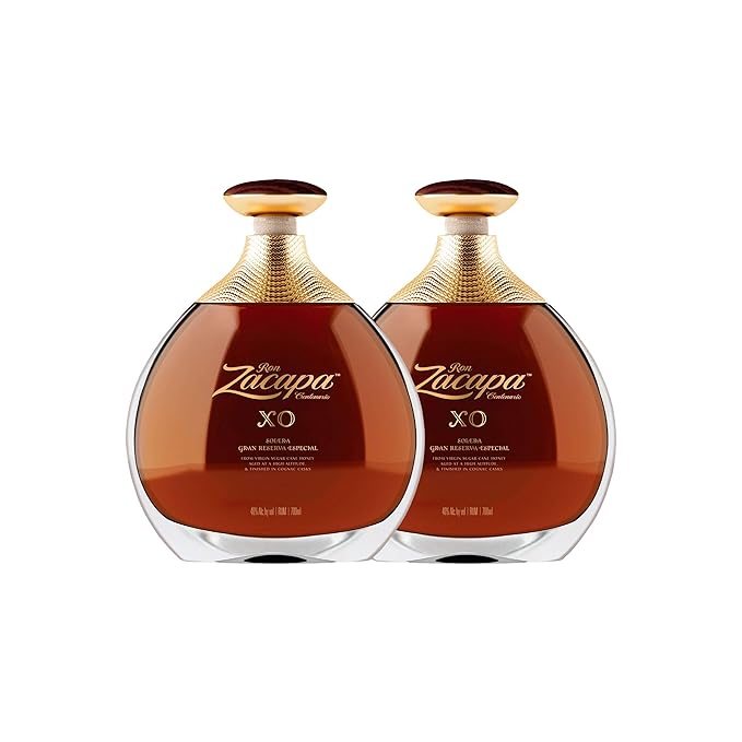 Ron Zacapa Centenario XO Solera Gran Reserva Especial Rum, 2er, Guatemala, Alkohol, Alkoholgetränk, Flasche, 40%, 700 ml, 712