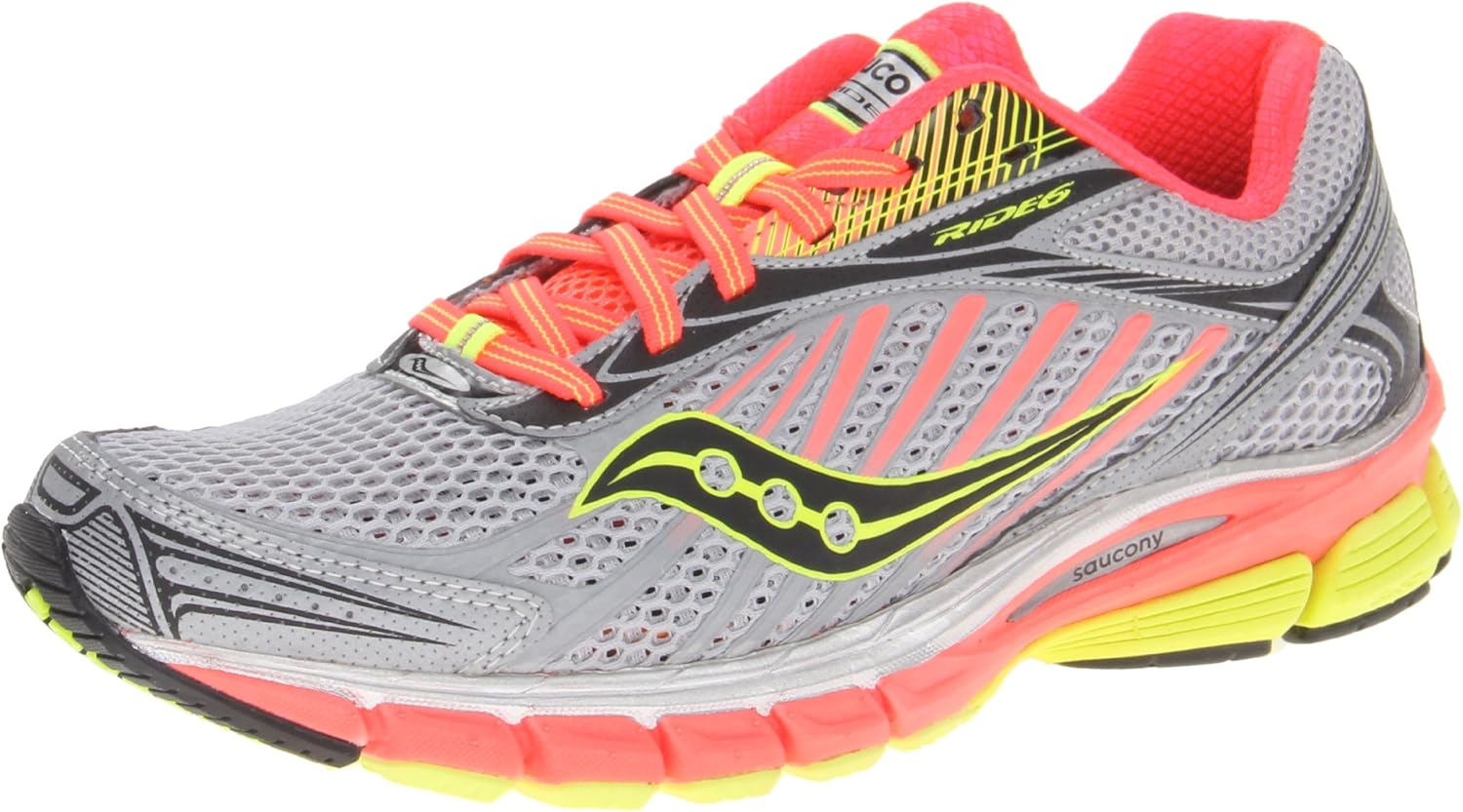 saucony ride 6 donna argento