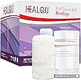 Kerlix Gauze Bandage Rolls - 4 1/2 in x 4.1 Yds, 6 Ply - 24 Single Sterile Pocuhes- Extra Absorbency - Latex Free, Hospital Grade Cotton Fluff Bandage Wrap Krinkle Style - for Wound Care & First Aid