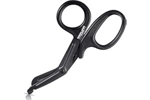 Rockland Guard Medical Scissors - Trauma Shears for Nurses, Healthcare & Emergency Workers - Autoclavable EMT Shears with Stainless Steel Blades for Bandage & Clothing - [1-Pack]