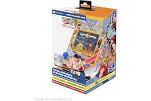 My Arcade Super Street Fighter II Nano Player Pro: 2 Games in 1, 4.8" Video Game Collectible