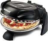 G3 Ferrari Delizia Pizza Oven G10006 400C Black Electric 1200W + Scoops view 3