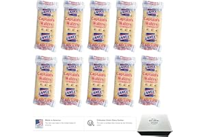 VIVID MAXGRIP ALL TERRAINS Lance Crackers | Kosher | Made in America | 2 Crackers per pack | (50 Packs, Captain's Wafers)