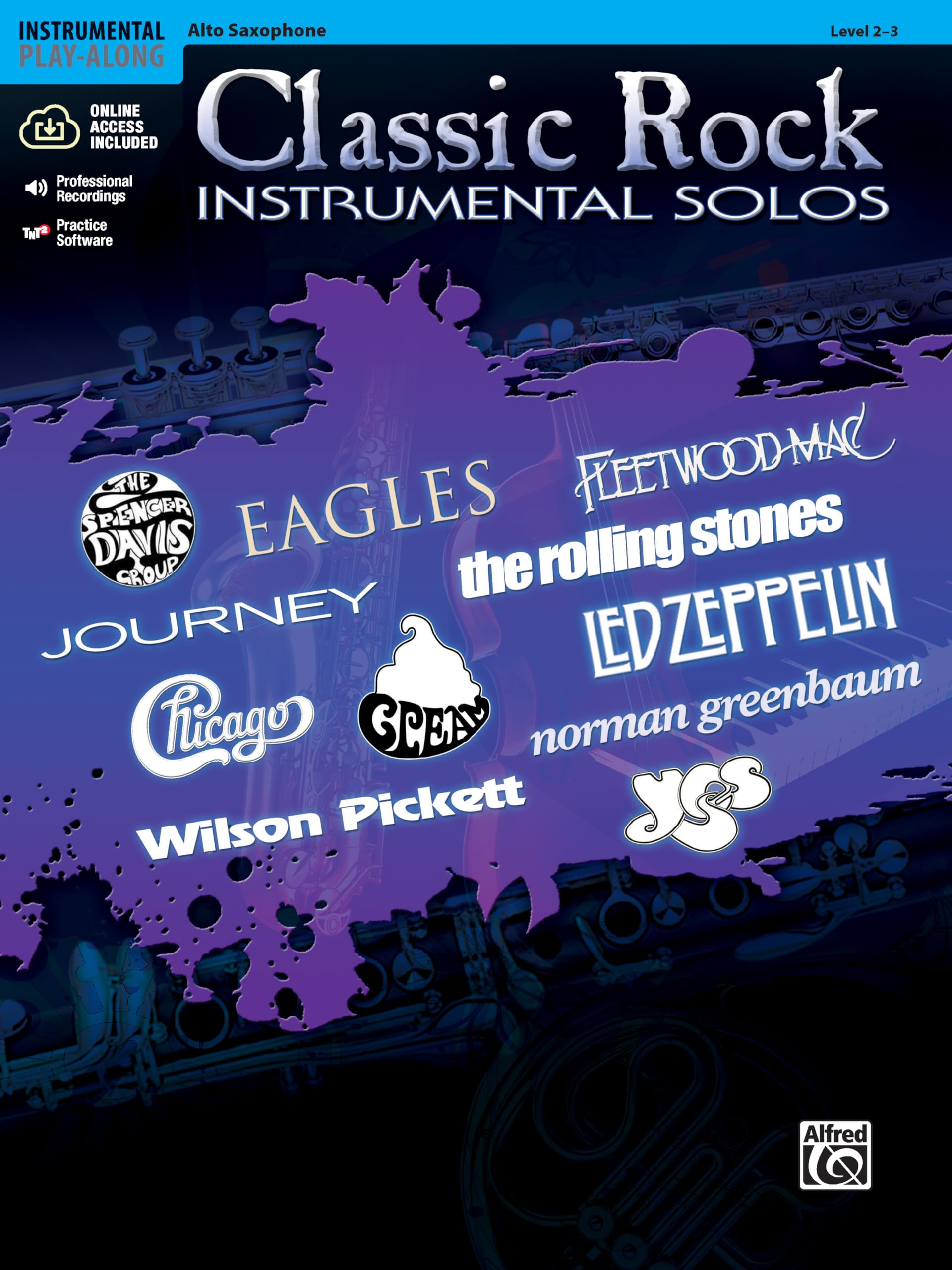 Classic Rock Instrumental Solos: Alto Saxophone: Level 2-3