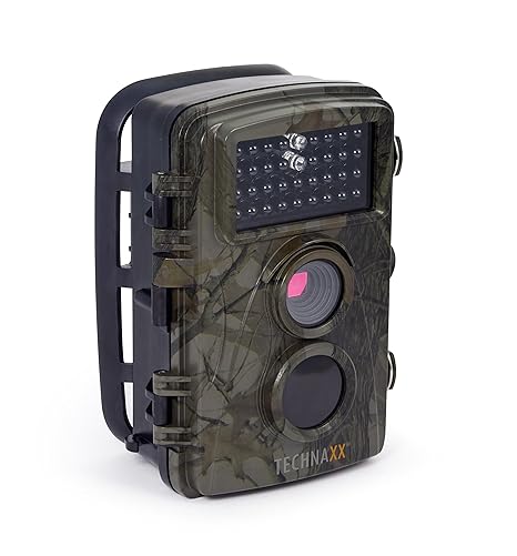 Technaxx Nature Wild Cam TX-69 Full HD Outdoor Überwachungskamera Wildkamera Nachtsicht 12 MP 1080P Wasserdicht Kabellos 0,6 