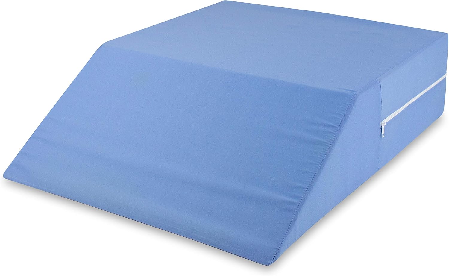 DMI Ortho Bed Wedge Elevated Leg Pillow, Supportive Foam Wedge Pillow for Elevating Legs, Improved Circulation, Reducing Back Pain and More, Blue: Health & Personal Care