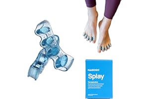 NABOSO Splay Gel Toe Stretcher, Separator - Blue (Version 1.0)