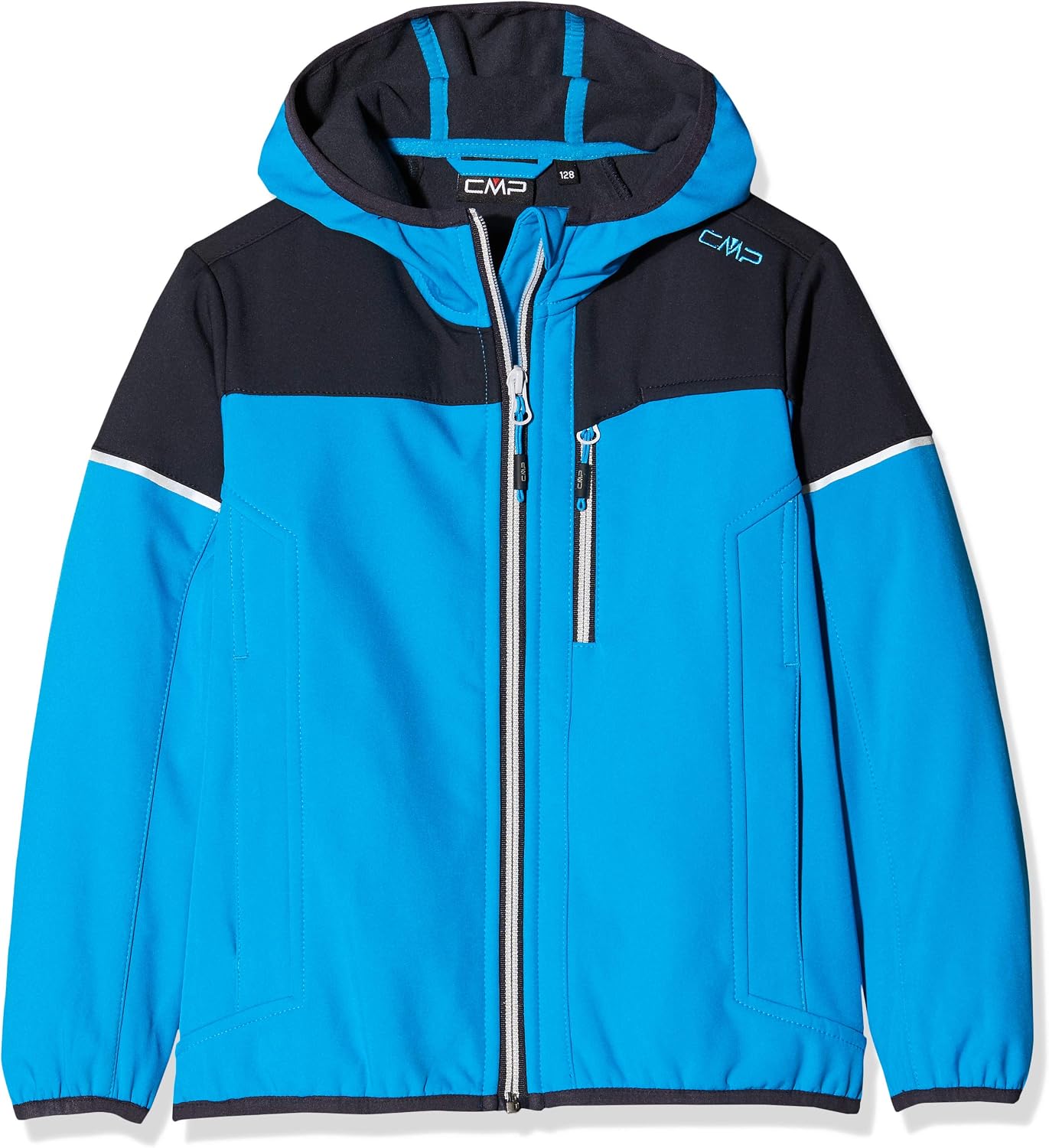 CMP Boys' Softshell Jacket, Boys', Jacket, 39A0704, River, 128