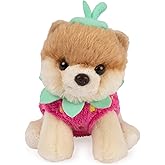 GUND Boo, The World’s Cutest Dog Strawberry Plush Toy, Pomeranian Stuffed Animal for Ages 1 and Up, Spring Decor, 5”