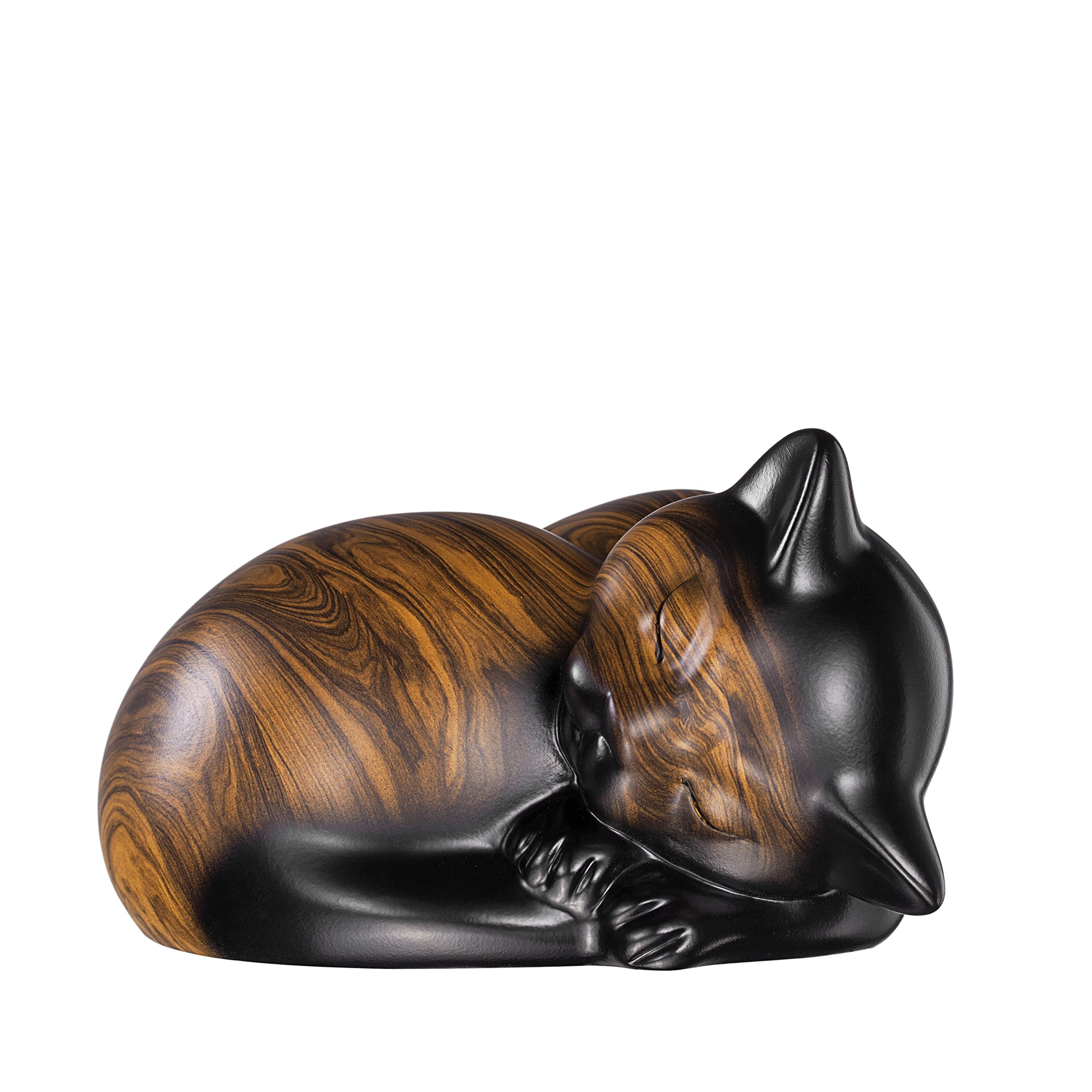 Kriss Art Pet Urns,Sleeping Resin Cremation Cat Urn, Cat Urns for Ashes, Small Animal Urn — image 1