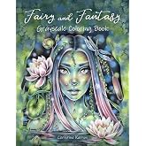 Fairy and Fantasy Grayscale Coloring Book