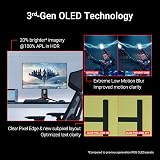 ASUS ROG Swift OLED PG27AQDP 27-inch WOLED 480 Hz G-SYNC Ready Monitor view 2