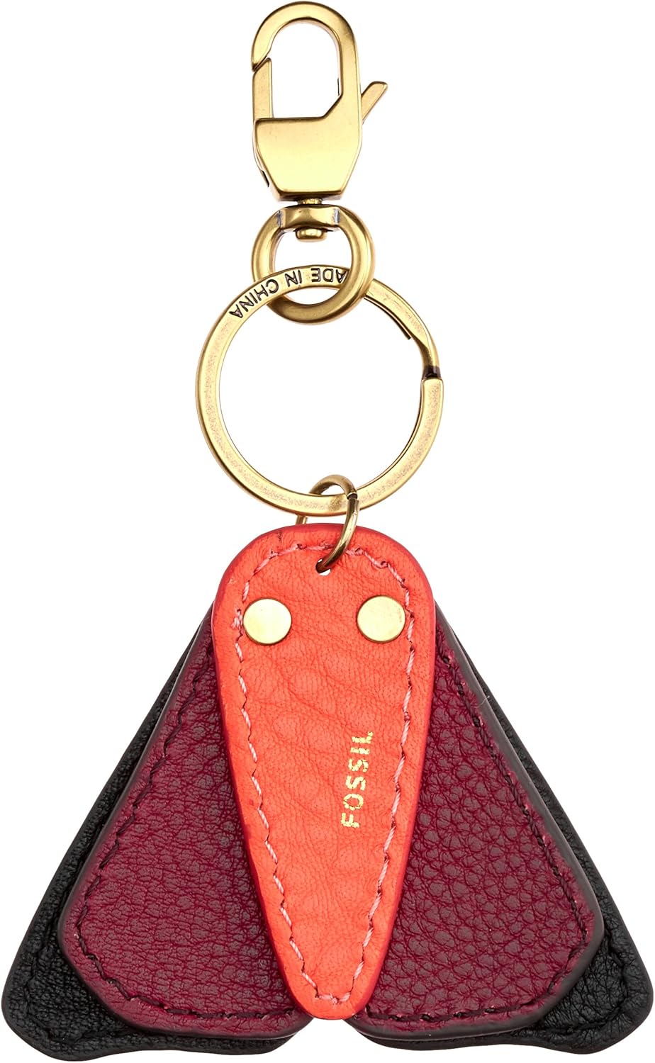 Fossil Keychains, Women’s Keyring, Schwarz (Black), 12.07x1.27x11.43 cm (B x H T) Amazon.co.uk