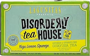 LAGUNITAS BREWING Yuzu Lemon Hard Tea 6pk Cans, 12 FZ