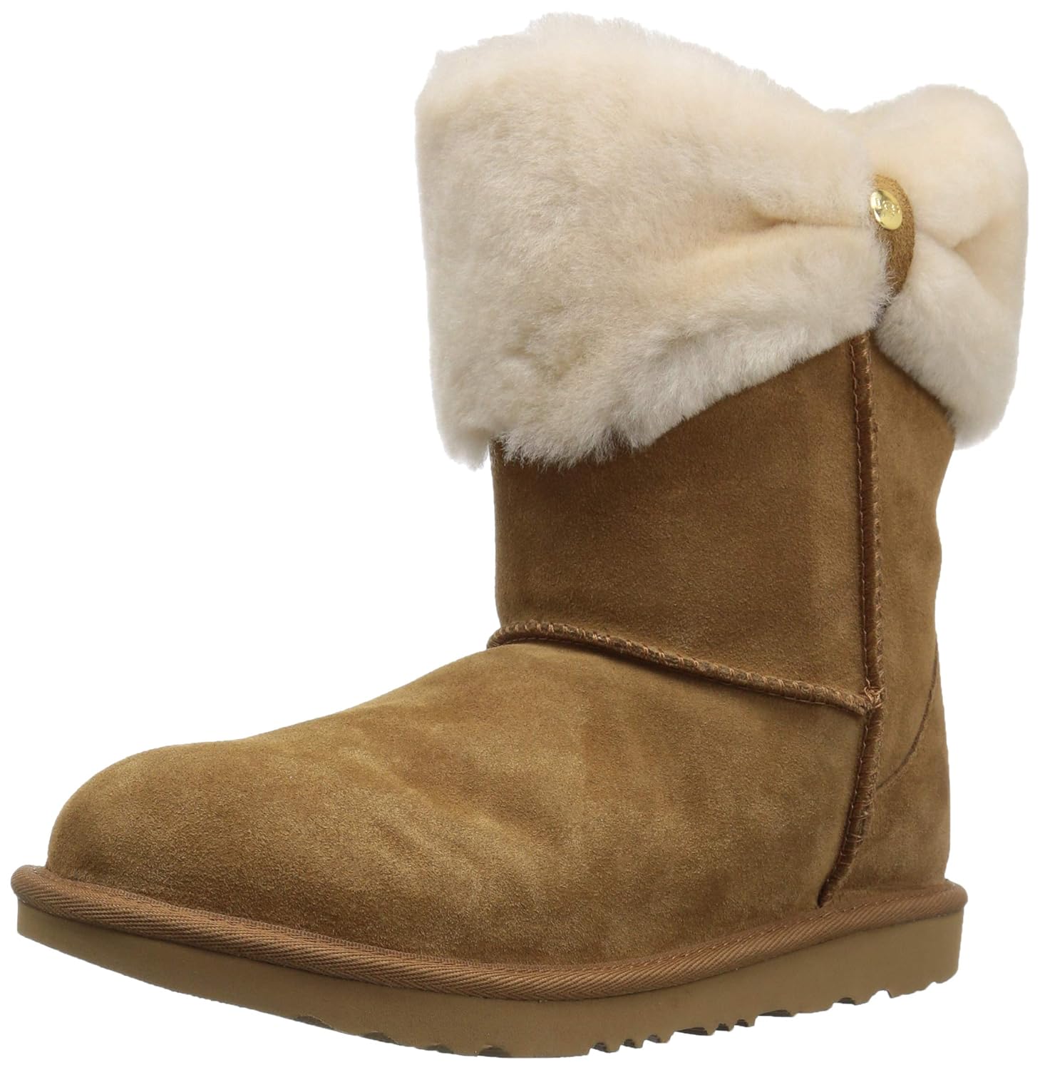 UGG Boots Girl, Colour Brown, Brand, Model Boots Girl 1095178K Brown