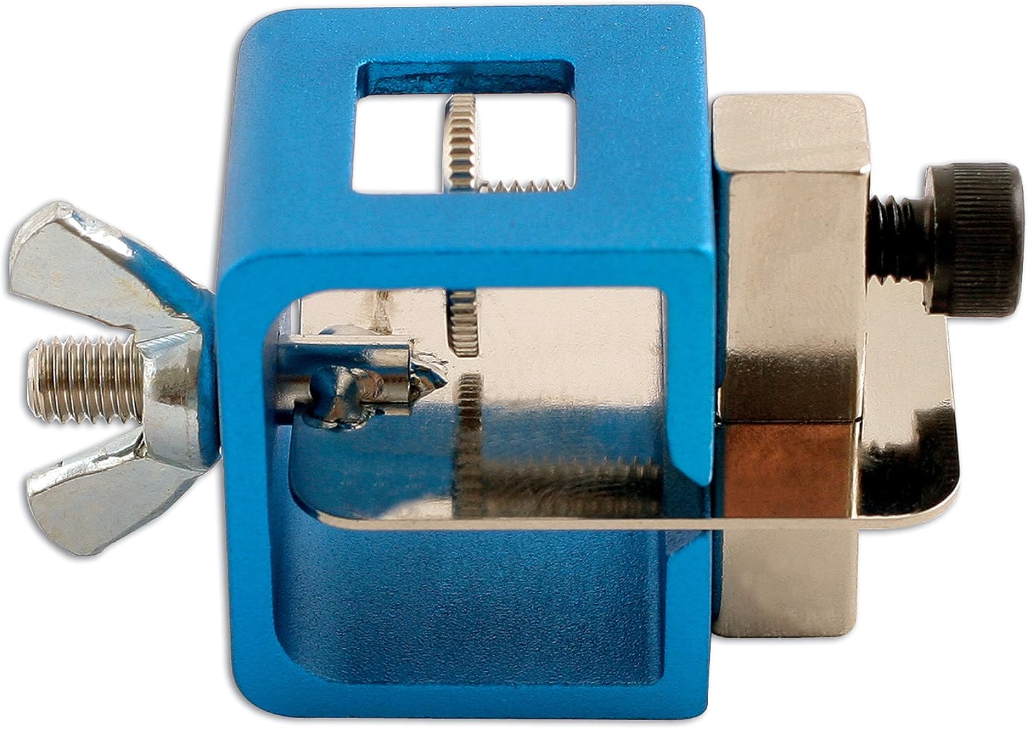 PowerTec 92300 Butt Welding Clamp Set 4pc, Blue