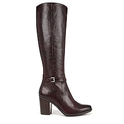 Naturalizer Womens Kalina Knee High Tall Boots Wine
