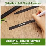 KINGLAKE 100Pcs Plastic Plant Labels & Pen 6" Writable Tags Garden Markers view 4