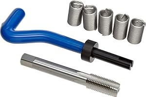E-Z Lok EK51020 Metric Helical Threaded Insert Kit, 304 Stainless Steel, M12-1.5 Thread Size, 24 mm Installed Length (Pack of 5)
